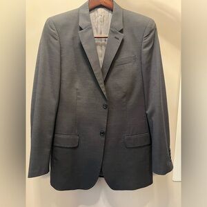 Calvin Klein Charcoal Men's Suit (Blazer and Pants)-slim fit